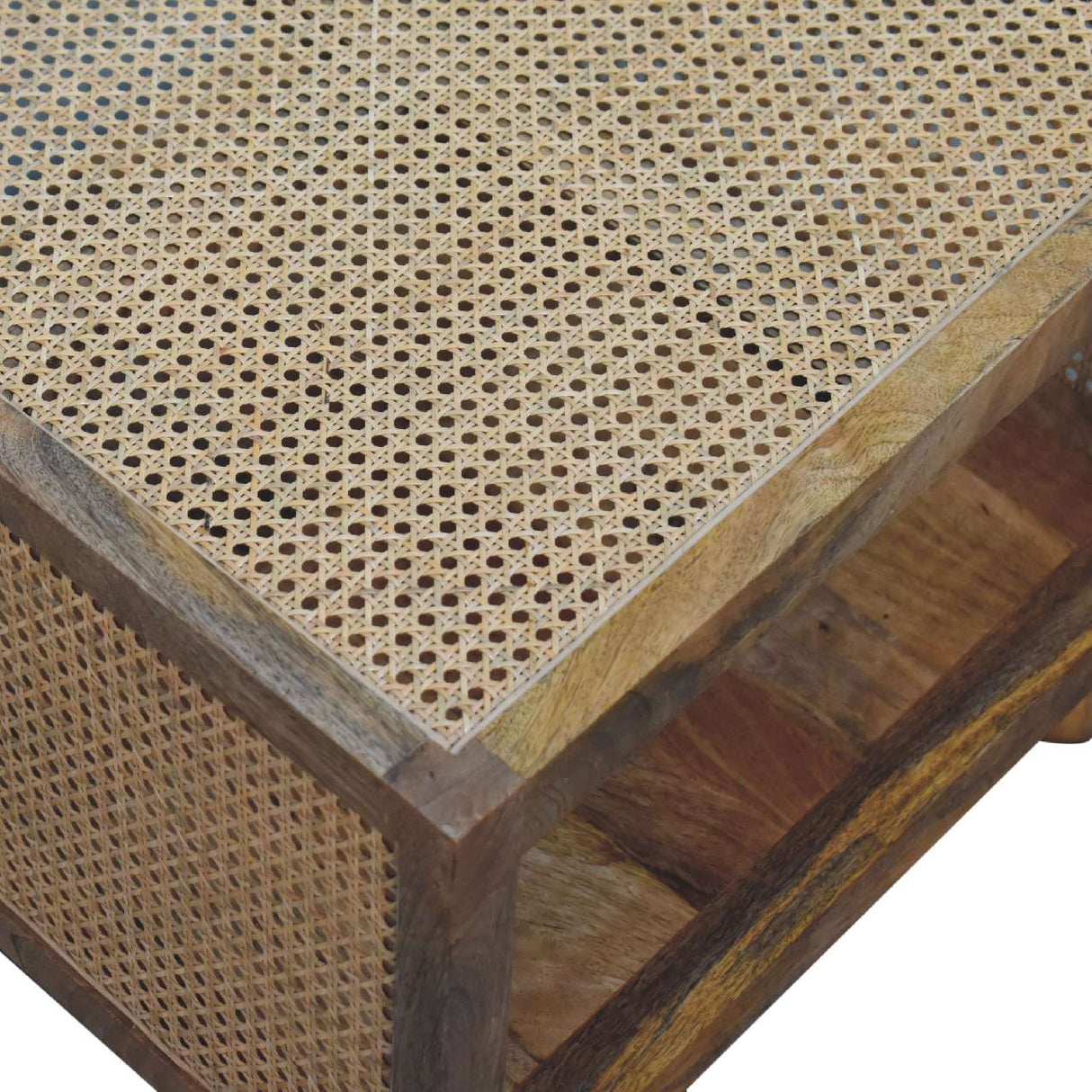 Solid Mango Wood Coffee Table Small - Larissa