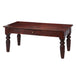 Solid Mango Wood Coffee Table With 1 Drawer - Jaipur