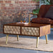 Solid Mango Wood Coffee Table With 2 Drawers - Edison