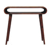 Solid Mango Wood Console Table in Nordic Style - Amaya