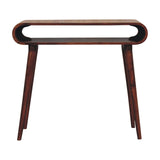 Solid Mango Wood Console Table in Nordic Style - Amaya