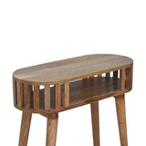 Solid Mango Wood Console Table Rectangular - Ariella