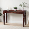 Solid Mango Wood Console Table With 1 Drawer - Jaipur