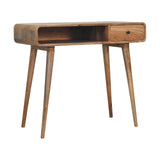 Solid Mango Wood Desk for Home And Office With 1 Drawer - Coventry
