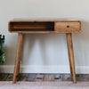 Solid Mango Wood Desk for Home And Office With 1 Drawer - Coventry