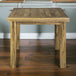 Solid Mango Wood Dining Table for 4 to 6 People Rectangular Butterfly Extending - Granary