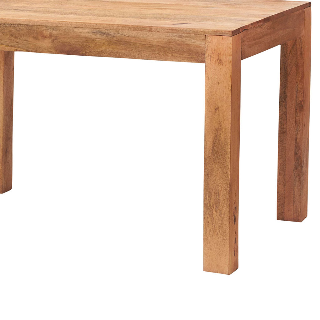 Solid Mango Wood Dining Table for 6 People - Toko