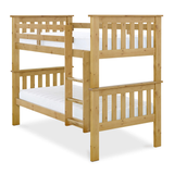Solid Pine Wood Bunk Bed Single - Carra