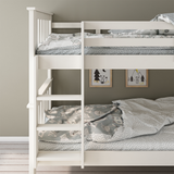 Solid Pine Wood Bunk Bed Single - Carra