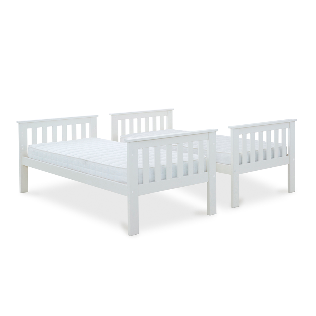 Solid Pine Wood Bunk Bed Single - Carra