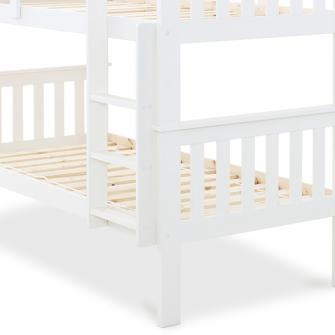 Solid Pine Wood Bunk Bed Single - Carra