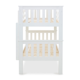Solid Pine Wood Bunk Bed Single - Carra