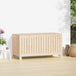 Solid Pine Wood Garden Storage Box 115cm Wide - Vantage Home