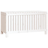 Solid Pine Wood Garden Storage Box 115cm Wide - Vantage Home