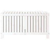 Solid Pine Wood Garden Storage Box 115cm Wide - Vantage Home