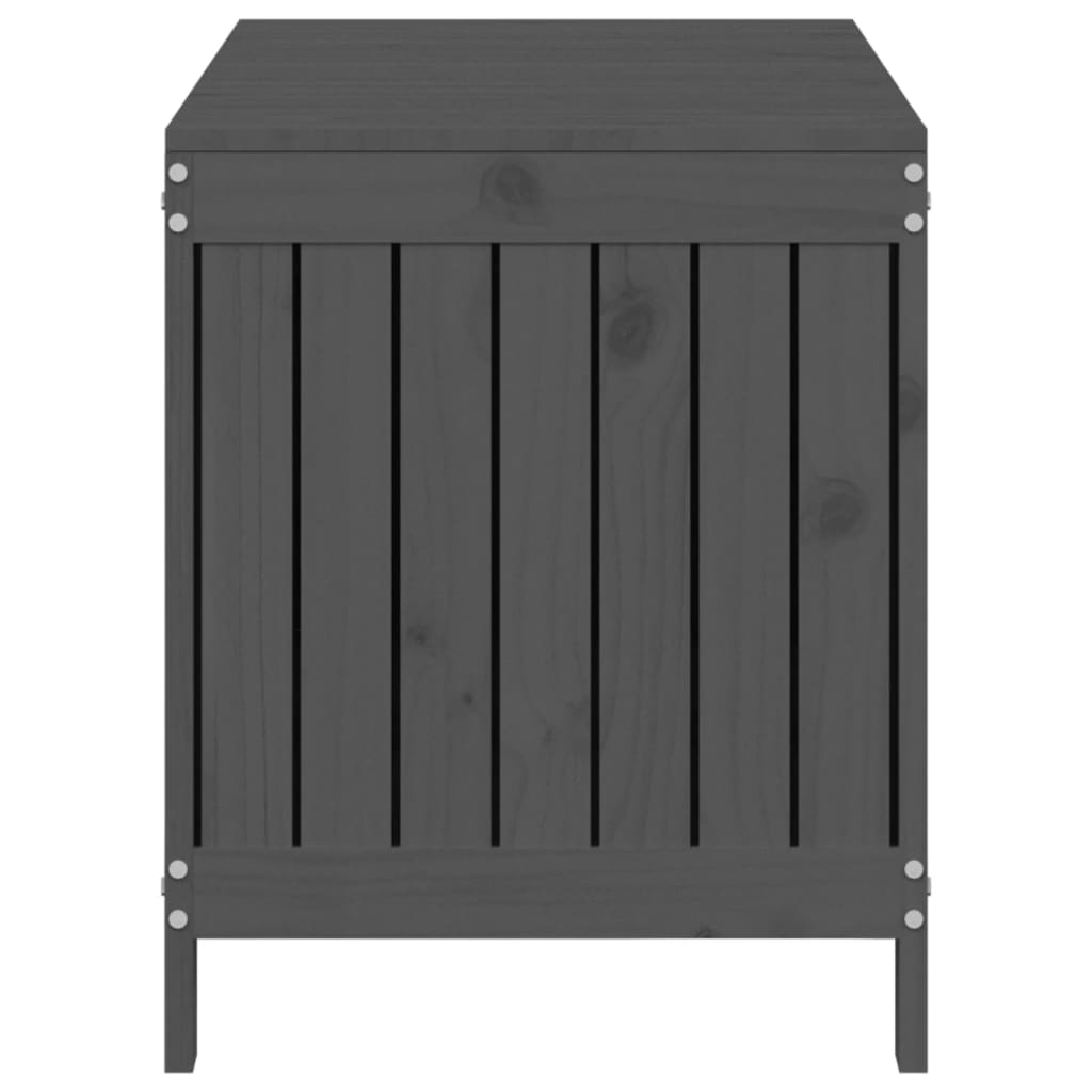 Solid Pine Wood Garden Storage Box 115cm Wide - Vantage Home