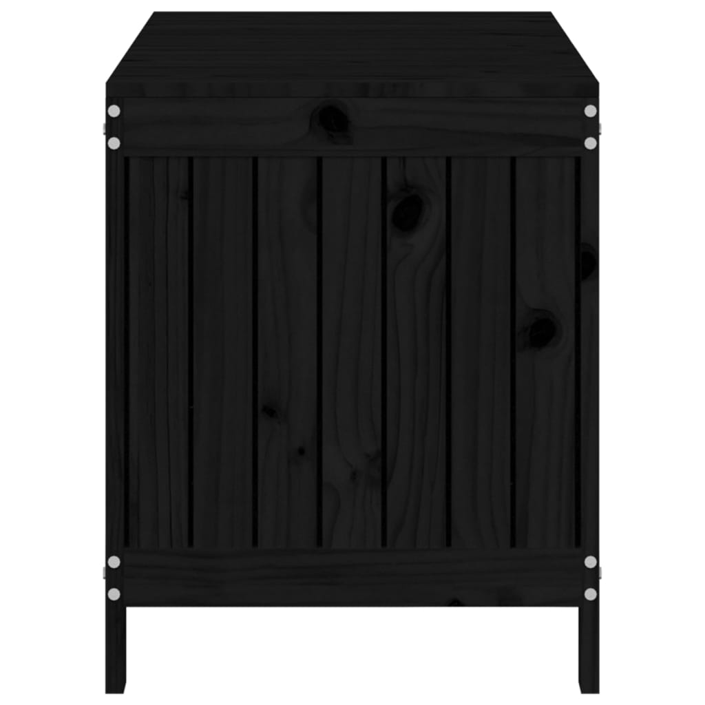 Solid Pine Wood Garden Storage Box 115cm Wide - Vantage Home