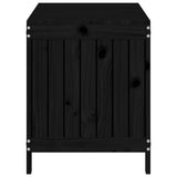 Solid Pine Wood Garden Storage Box 115cm Wide - Vantage Home