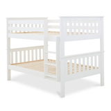Solid Pine Wood Quadruple Bunk Bed Small Double - Oslo