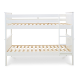 Solid Pine Wood Quadruple Bunk Bed Small Double - Oslo