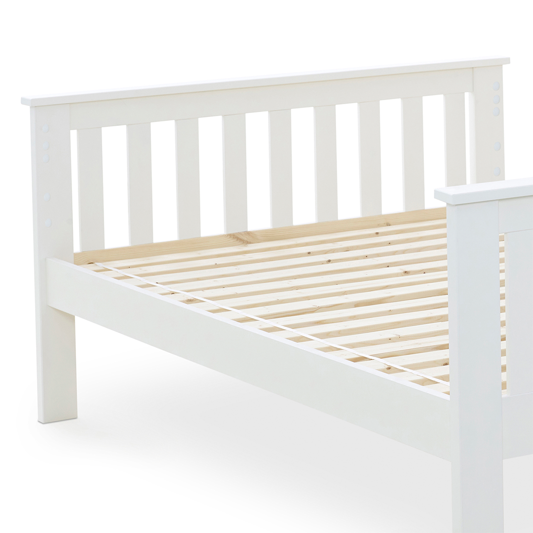 Solid Pine Wood Quadruple Bunk Bed Small Double - Oslo