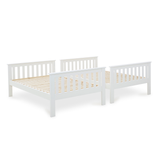 Solid Pine Wood Quadruple Bunk Bed Small Double - Oslo