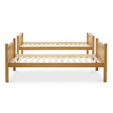 Solid Pine Wood Single Bunk Bed - Mya