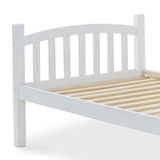 Solid Pine Wood Single Bunk Bed - Mya
