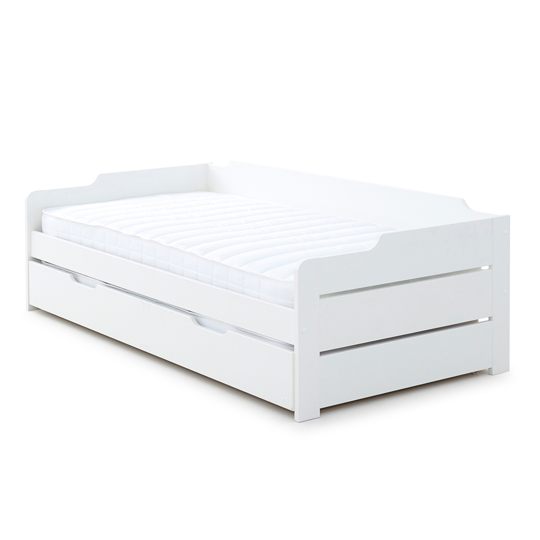 Solid Pine Wood Single Day Bed - Copella