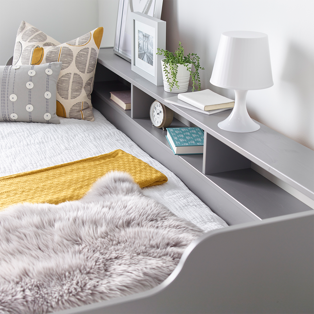 Solid Pine Wood Single Day Bed With Trundle - Tyler