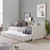 Solid Pine Wood Single Day Bed With Trundle - Tyler