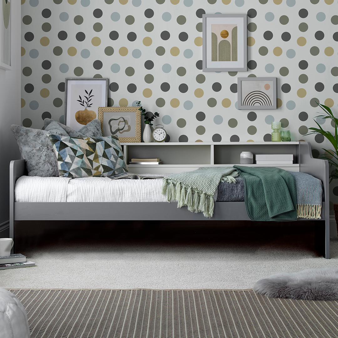 Solid Pine Wood Single Day Bed - Tyler