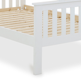 Solid Pine Wood Triple Sleeper Bunk Bed Single And Small Double - Carra