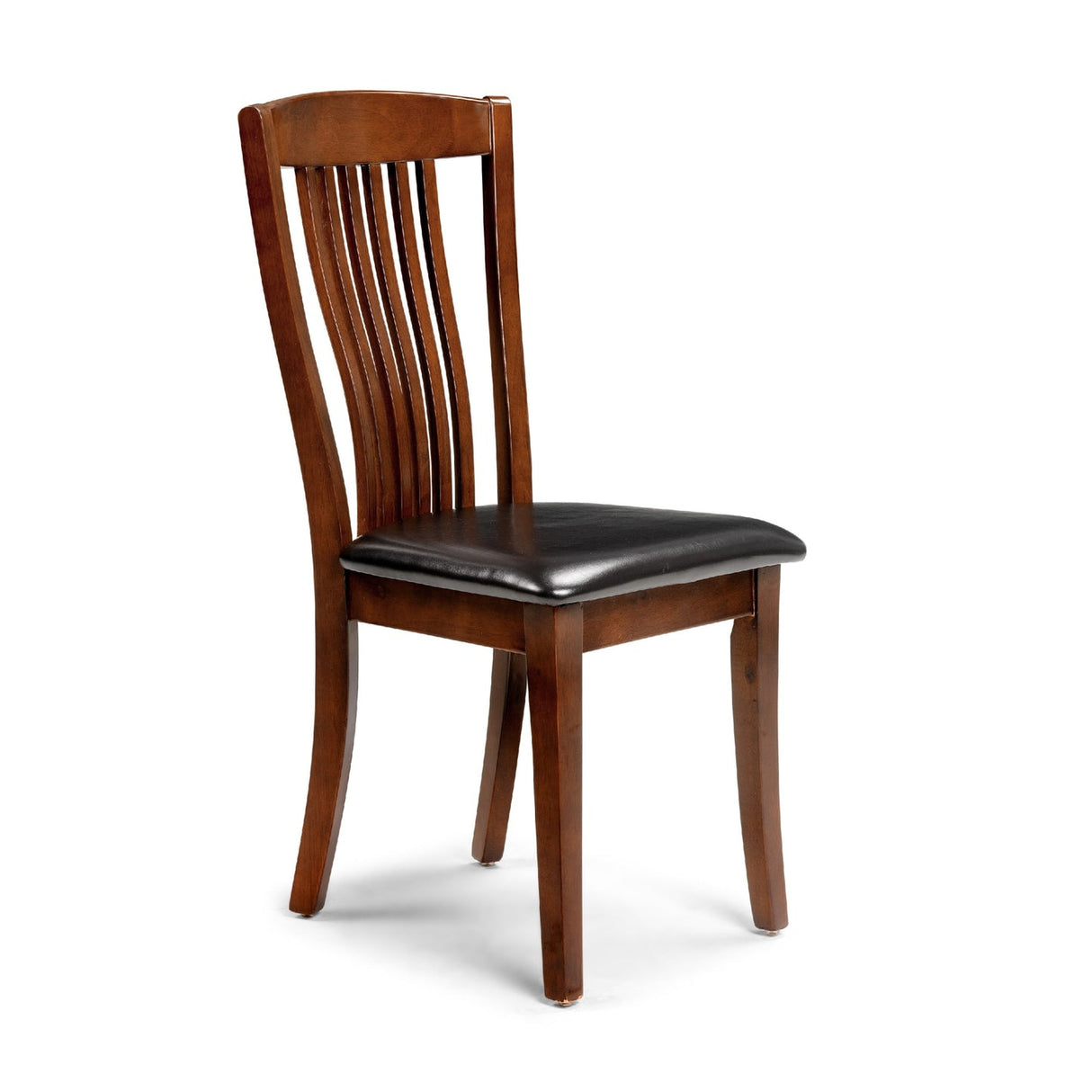 Solid Rubberwood Dining Chairs in Set Of 2 - Canterbury