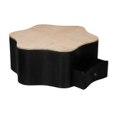 Solid Wood Coffee Table 88cm Wide With 1 Drawer - Austin