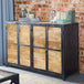 Solid Wood Storage Cabinet With 4 Doors - Ascot