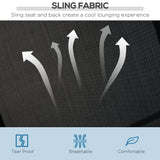 Steel 3 Seater Garden Swing Chair With Canopy - Velmora