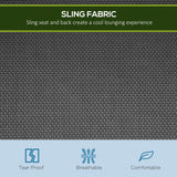 Steel 3 Seater Garden Swing Chair With Canopy - Velmora