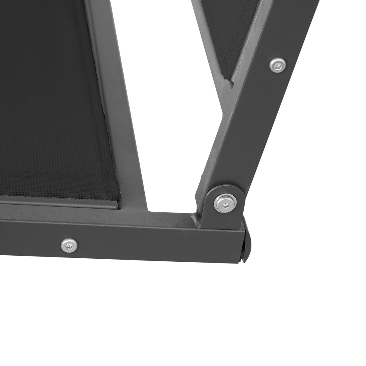 Steel 3 Seater Garden Swing Chair With Canopy - Velmora