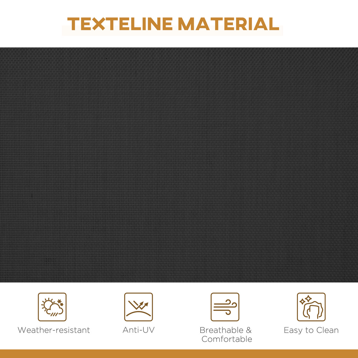 Steel 3 Seater Garden Swing Chair With Canopy - Velmora