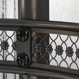 Steel 4 Tier Plant Stand 25cm Wide - Velmora