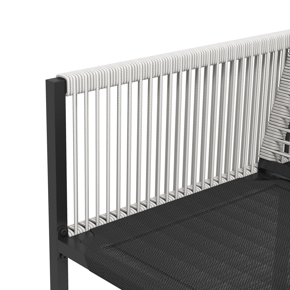 Steel 5 Pieces Garden Dining Set With 4 Folding Back Chairs - Velmora
