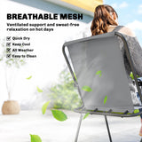 Steel 8 Piece Garden Dining Set With Parasol And 6 Folding Chairs - Velmora