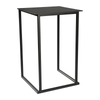 Steel Bar Table for 2 People 45cm Wide Rectangular - Kubo