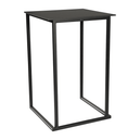 Steel Bar Table for 2 People 45cm Wide Rectangular - Kubo