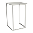 Steel Bar Table for 2 People 45cm Wide Rectangular - Kubo