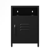 Steel Bedside Cabinet With 1 Door - Dillon