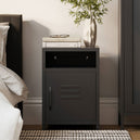Steel Bedside Cabinet With 1 Door - Dillon