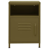 Steel Bedside Cabinet With 1 Door - Vantage Home