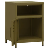 Steel Bedside Cabinet With 1 Door - Vantage Home